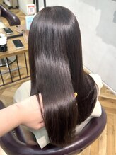 ラック 由比ヶ浜(LUCK)&nbsp;ラベンダー/ラベンダーベージュ/暗髪/艶髪/髪質改善/縮毛矯正