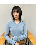 アサミ*【新潟/万代】ミディアムくびれレイヤー