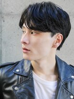 ルーシー 川越(LUCEY)&nbsp;センターパートフェザーパーマシャドウパーマメンズパーマ