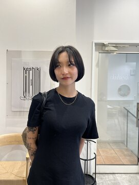 ケシキ大名(keshiki) 重ためボブ/ぱつっとボブ/センターパート