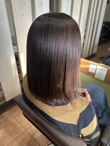 フランジェッタヘアー(Frangetta hair)&nbsp;髪質改善トリートメントカラー☆担当野坂