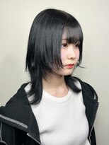 アイドットプラスフェリシア 表参道(i.+FERiCIA.)&nbsp;ミディアムウルフ/レイヤーウルフカット/顔まわりレイヤーカット