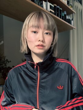 エルム 府中(yelm) 【インナーカラー×ボブ】#ダブルカラー#髪質改善#ケアブリーチ