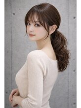 白髪を隠さずなじませる｜イルミナ×アディクシー透明感カラー