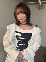 ノラ シンディ(NORA CYNDY) ハッシュカット ミディアムレイヤー 顔周りレイヤー レイヤー