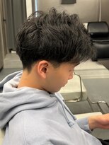 エルマーク 京都駅前(L-MARK)&nbsp;シャドウパーマ/メンズカット/スパイラルパーマ/ツイスパ       