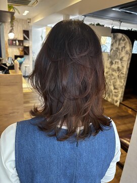 ブレス ヘアアンドスパ 湘南台(bless hair spa) ふんわりハイレイヤー