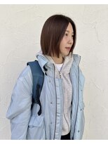 ファヴォリ(favori)&nbsp;【favori 自由が丘】ぱつっとボブ　大人ボブ　ストレートボブ