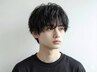 【鳩貝限定】メンズカット＋パーマ＋トリートメント ￥11500