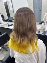 ヴィヒタ 川越 本川越(VIHTA.) イエローグラデーションブリーチカラーケアブリーチ川越/本川越