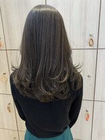 エムサロン(emu salon) 透明感グレージュ/レイヤー