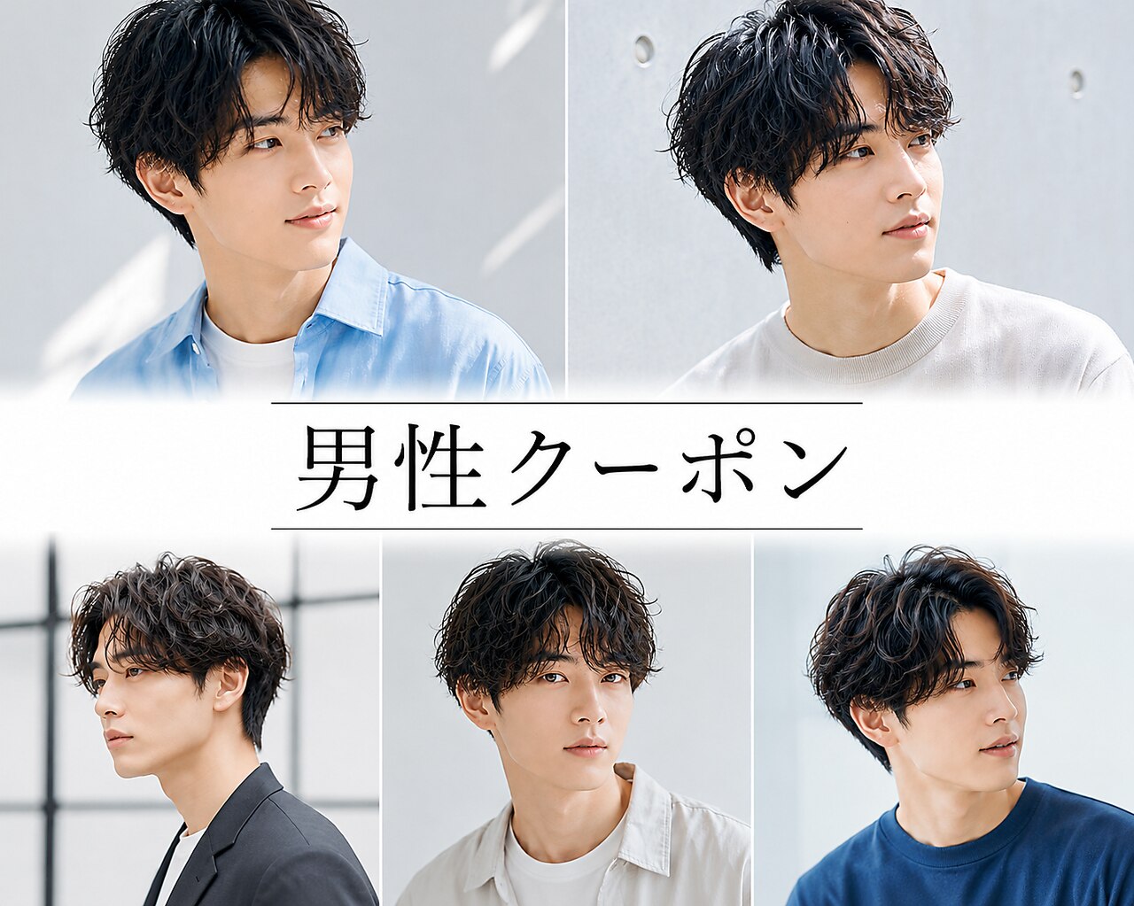 【メンズプラン】(メンズ限定)カット+ヘッドスパ+まゆカット