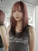 クペウヘイヴン(cope'u HAVEN)&nbsp;原宿/ウルフカット レイヤー デザインカラー ルーツカラー