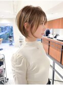 ハイライトバレイヤージュダブルカラーケアプリーチ30代40代