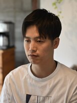 リム メンズヘア(LIM men's hair)&nbsp;大人微分けアップバング【倉敷メンズカット専門/美容院/理容室】