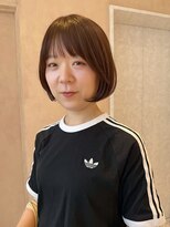 オン キャナルシティ博多前店(on) 【晴音】ミニボブ/フレンチボブ/アッシュブラウン/20代