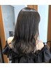 ［クルミ指名限定］ケアブリーチ+ワンカラー+トリートメント