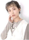 インナーカラー_くびれヘアマッシュベビーバング