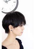 ショートスタイル×ダウンバング