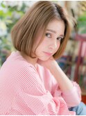 *EVE戸頭*ハイトーンx前下がりのナチュラル大人ボブa