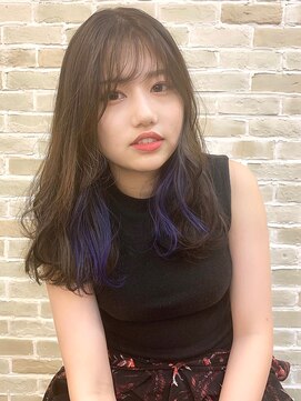 サイン ハニー(Sign honey) 【SIGN】インナーカラー Blue