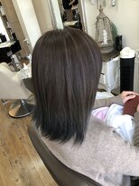 ハグエヴェック(HUG AVEC)&nbsp;ハイライトグレーカラー