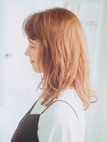 プロデュース 相模原店(Produce) 簡単スタイリング♪ヌーディーカラー☆セミディ