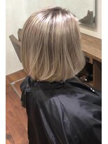 ネックス 表参道本店(nex)&nbsp;【nex表参道】ハイライトで作る大人ブロンド