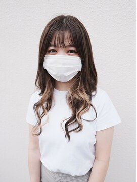 ボアップ 松山店(boappu) #プルエクステ#インナーカラー#ミルクティーベージュ#エクステ