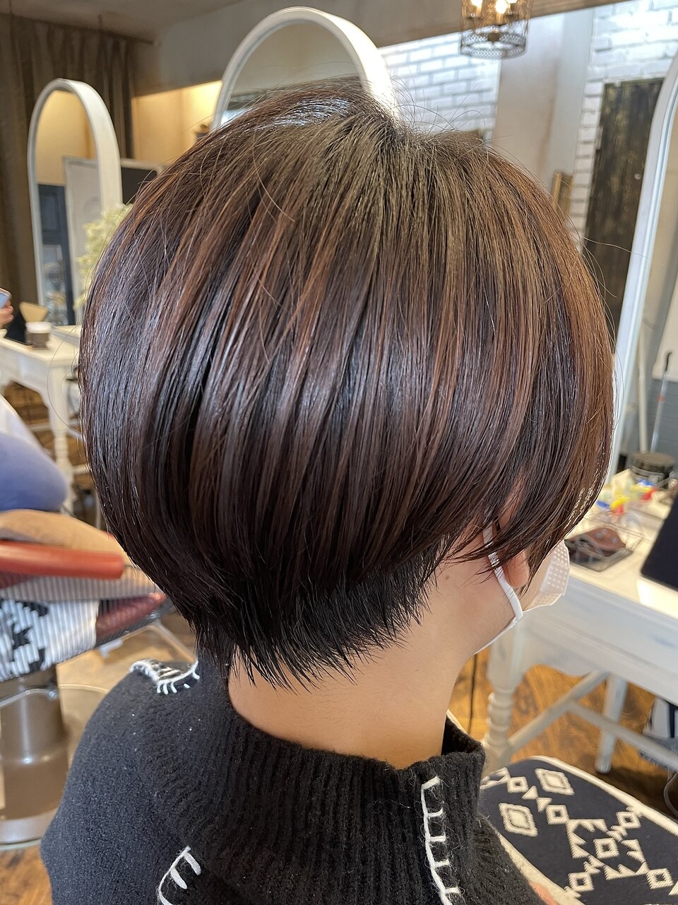 ＊ ベビーベア　ちょっとレトロな感じ＊　芥子 motohashi | . 短いだけじゃないピクシーショートは質感調整が肝