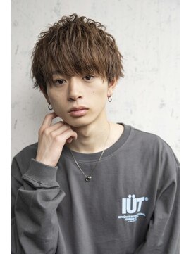 アイヴィ 表参道(IVY) 小久保☆ネイビーアッシュバズカットニューヨークドライカット