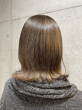 アリュー(allu) *グラデージョン*ミルクティーベージュ*