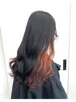 イシュ(ish.)&nbsp;オレンジインナーカラー（曳舟/東向島/立石/越谷/草加）