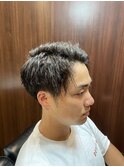 《パーマの方でも》刈り上げツーブロック