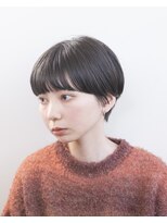 ルプラ ガーデン(le-pla garden) マッシュショート#黒髪#耳掛けショート#くびれショート#ボブ