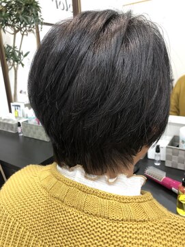 ビーズカラー ヤマザワ富谷成田店 襟足スッキリ♪