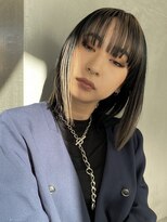 イミ(imi)&nbsp;ボブウルフ/顔周りカット/グレージュカラー/髪質改善[登戸]