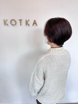 コトカ 千葉(KOTKA)&nbsp;イメチェン/ピンクベージュ/クールショート/髪質改善/オージュア