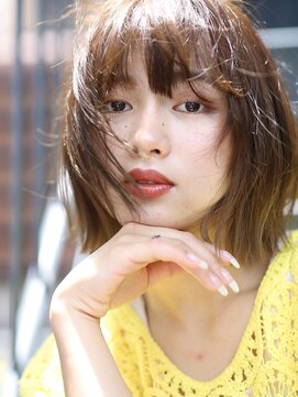 ティラ(tila) 【tilastyle】ナチュラルセンターパートボブ