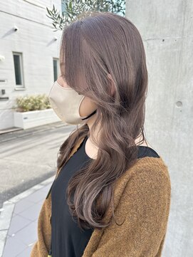 シーン(seen) ◎ラベンダーベージュ◎ 前髪 インナーグレージュ