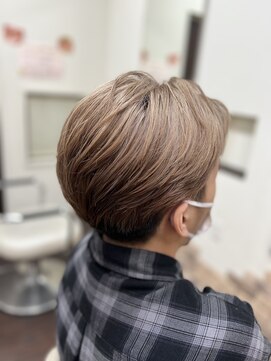 ヘアクラブ シャンティー 伏屋店(hair club shanty) かきあげツーブロショート