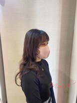 エムウィッシュ(M Wish) レイヤーロング/小顔カット/シースルーバング/韓国ヘア/髪質改善