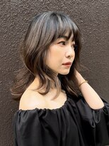 ロエ 平尾山荘(loe)&nbsp;【脱白髪染めハイライト】×大人ミディアム