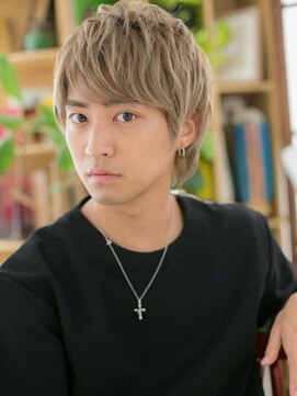 カバーヘア イヴ 戸頭店(COVER HAIR EVE) ■西海岸束感ウェーブマッシュウルフ105★戸頭10代20代30代