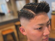 キングズチェアー カットクラブ(Kings' chair cut club)の雰囲気（BARBERバトル北海道チャンピョン◆本物のフェード技術。理容室）