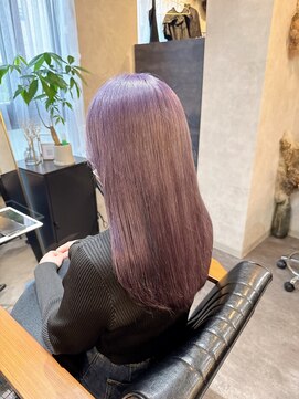 ルモ(Lumo) 【KATSUYA】ラベンダーパープル×ロング