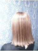 白髪ぼかしハイライト