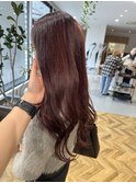 ちょっぴり紫注入 深みレッド