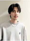 メンズショート骨格補正カット