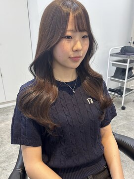 スティル カラン(STILL calin) 【宮川】ブリーチ無しシフォンベージュ